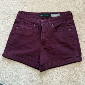 Aeropostale Women's Burgundy Shorts